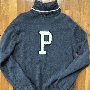 Polo Jeans by Ralph Lauren Sweater T-NecK- Grey